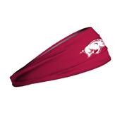 Arkansas Lite Hog Logo Headband